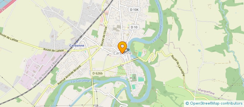 localisation de l'entreprise SCI BLANIC  CARBONNE