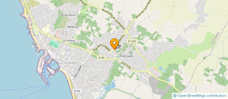 localisation de l'entreprise SCI BLANJO  LA TURBALLE