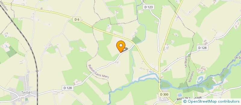 localisation de l'entreprise SCI BLANPAIN  BALLON-SAINT MARS