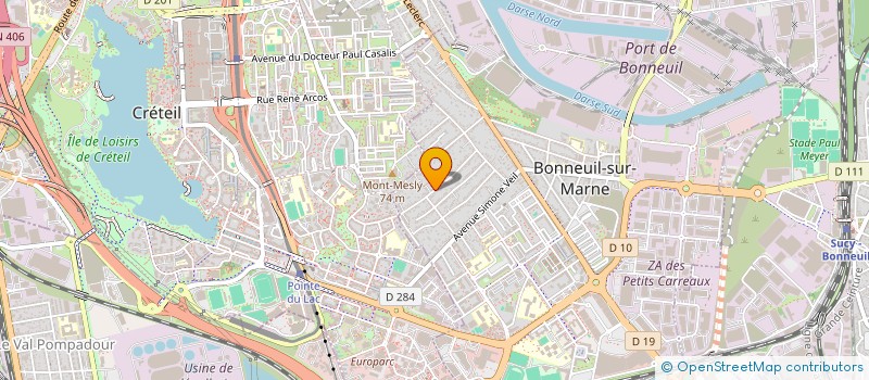 localisation de l'entreprise SCI BLANQUI à BONNEUIL-SUR-MARNE