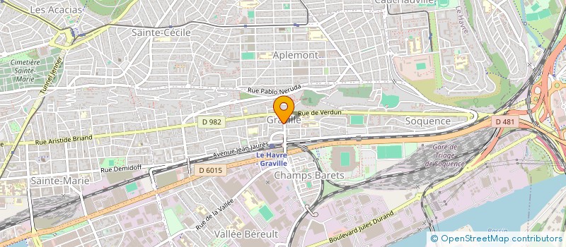 localisation de l'entreprise SCI BLANQUI à LE HAVRE