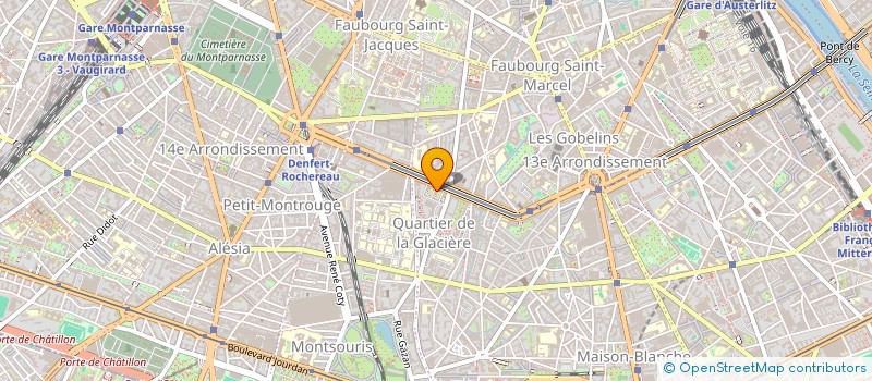 localisation de l'entreprise SCI BLANQUI  PARIS