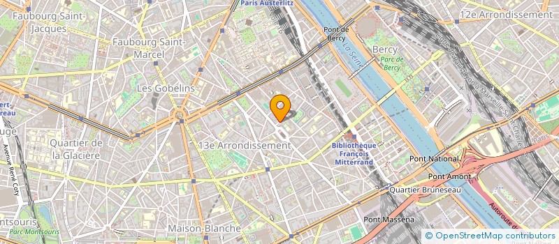 localisation de l'entreprise SCI BLANQUI CINQ  PARIS