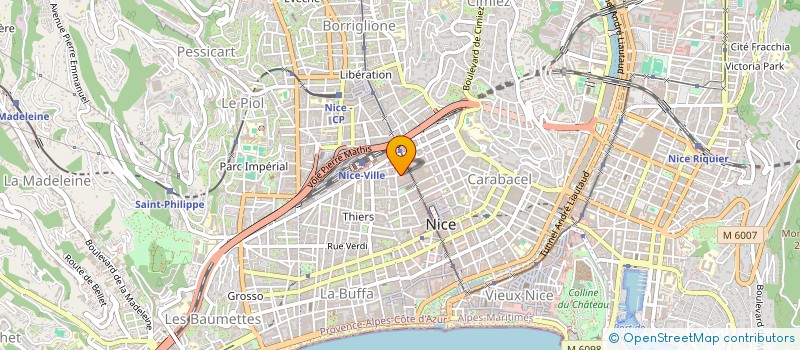localisation de l'entreprise SCI BLANTAU à NICE