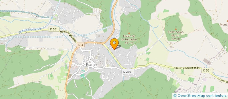 localisation de l'entreprise SCI BLASQUEZ  RIANS