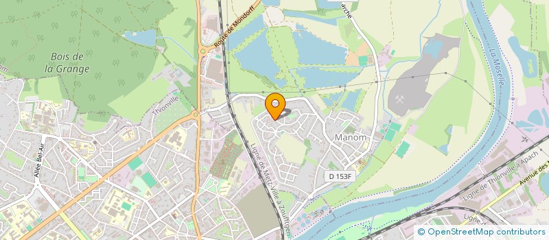 localisation de l'entreprise SCI BLAU LE CHENE  MANOM
