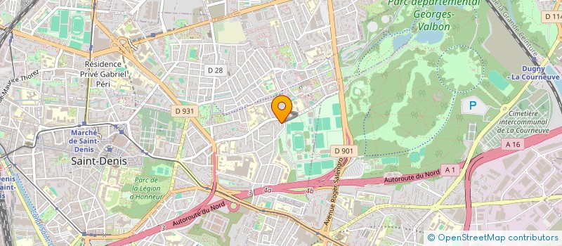 localisation de l'entreprise SCI BLAUREC IMMO  SAINT-DENIS