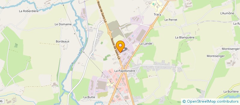 localisation de l'entreprise SCI BLAXUS IMMO  VIRE NORMANDIE