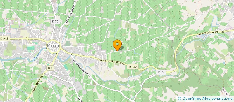 localisation de l'entreprise SCI BLAYNE  MAZAN