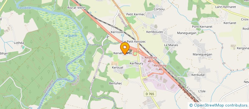 localisation de l'entreprise SCI BLAYO  REDENE