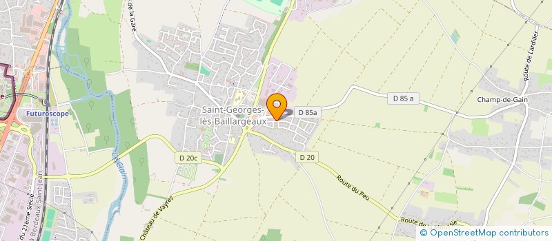 localisation de l'entreprise SCI BLBC  JAUNAY-MARIGNY