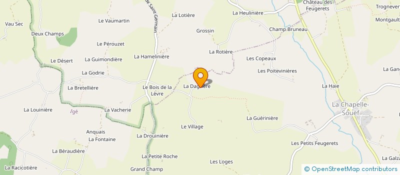 localisation de l'entreprise SCI BLC  VILLENEUVE-EN-PERSEIGNE