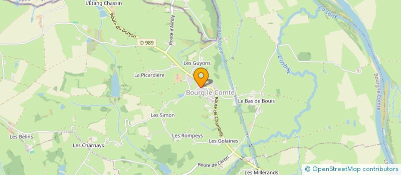 localisation de l'entreprise SCI BLC  BOURG-LE-COMTE