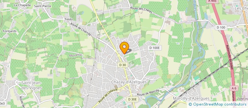 localisation de l'entreprise SCI BLC  CHAZAY-D'AZERGUES