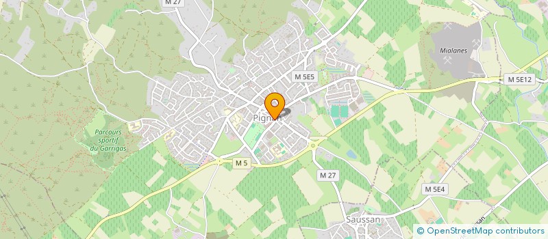 localisation de l'entreprise SCI BLC INVESTISSEMENT à PIGNAN