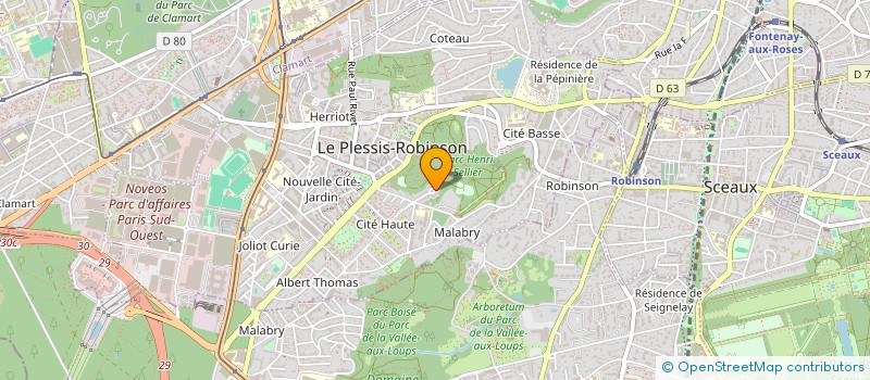 localisation de l'entreprise SCI BLC2A à LE PLESSIS-ROBINSON