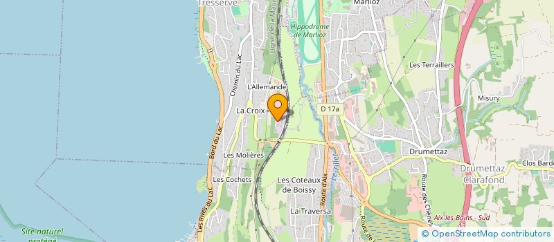 localisation de l'entreprise SCI BLCD  TRESSERVE