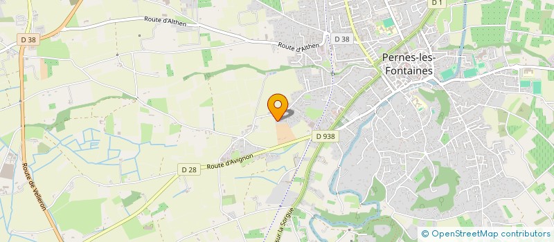 localisation de l'entreprise SCI BLCI  L'ISLE-SUR-LA-SORGUE