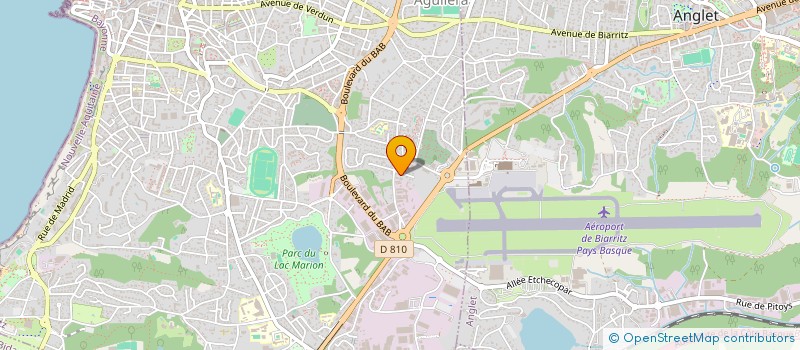 localisation de l'entreprise SCI BLCR à BIARRITZ