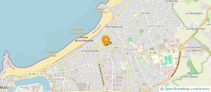 localisation de l'entreprise SCI BLEGENT  SAINT-MALO