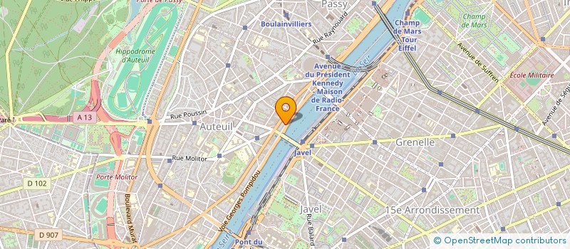 localisation de l'entreprise SCI BLERIOT  PARIS