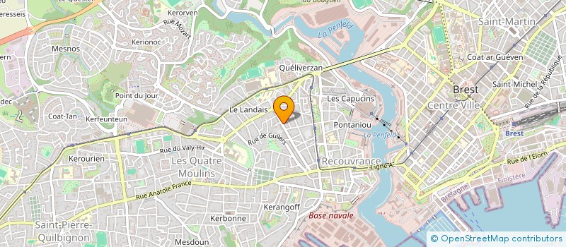 localisation de l'entreprise SCI BLERIOT  BREST