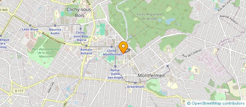 localisation de l'entreprise SCI BLERTA à MONTFERMEIL