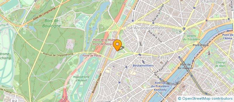 localisation de l'entreprise SCI BLESK  PARIS