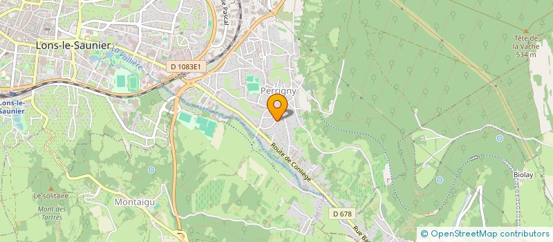 localisation de l'entreprise SCI BLETTERANOISE  PERRIGNY