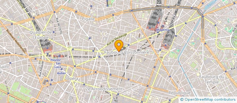 localisation de l'entreprise SCI BLEU CIEL  PARIS