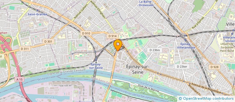 localisation de l'entreprise SCI BLEU CIEL à EPINAY-SUR-SEINE