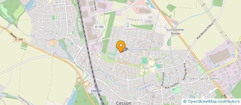 localisation de l'entreprise SCI BLEU CIEL IMMO à SAINT-MAUR-DES-FOSSES