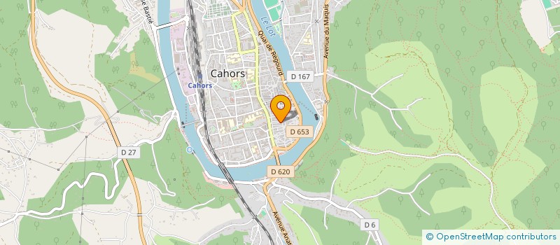 localisation de l'entreprise SCI BLEU CITRON  CAHORS