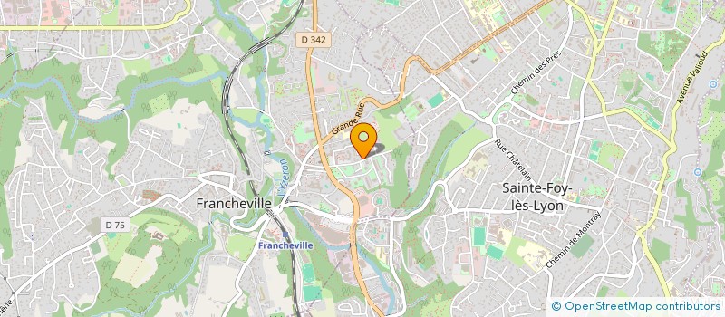 localisation de l'entreprise SCI BLEU CUIVRE  FRANCHEVILLE