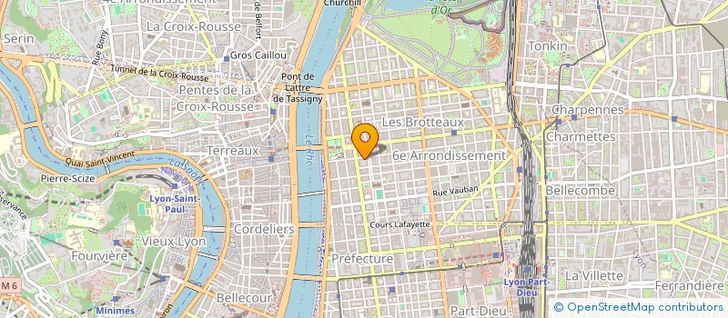 localisation de l'entreprise SCI BLEU DE TOI  LYON