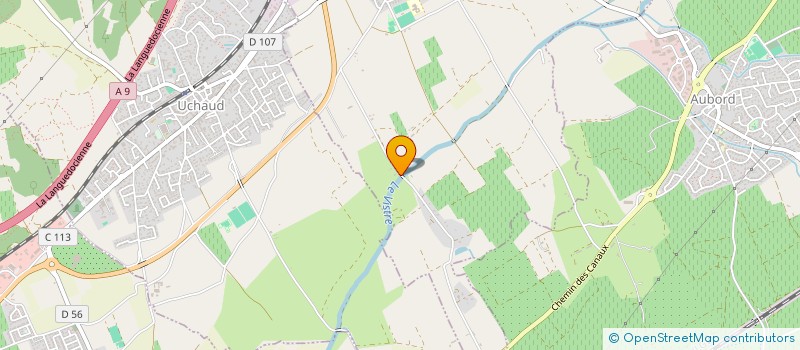 localisation de l'entreprise SCI BLEU DESIR  BERNIS