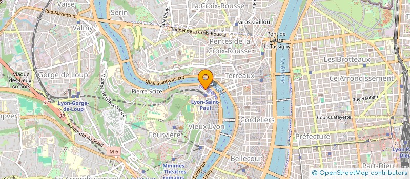 localisation de l'entreprise SCI BLEU EQUILIBRE  LYON