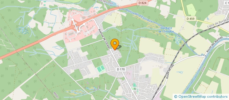 localisation de l'entreprise SCI BLEU HORIZON  MEES