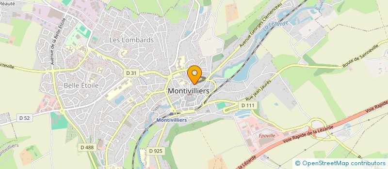 localisation de l'entreprise SCI BLEU MARINE  MONTIVILLIERS