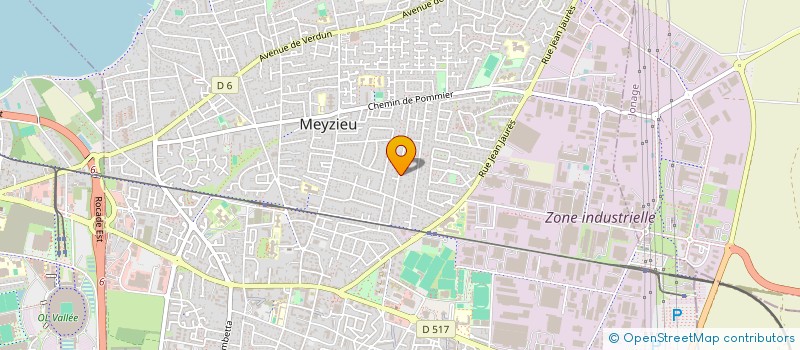 localisation de l'entreprise SCI BLEU-MAYA  MEYZIEU