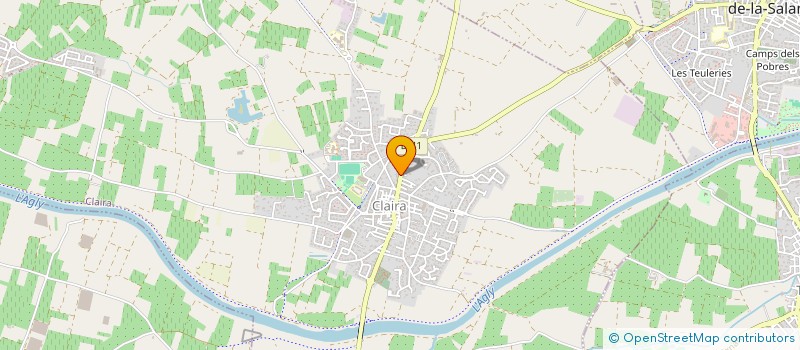 localisation de l'entreprise SCI BLEU TURQUOISE  CLAIRA