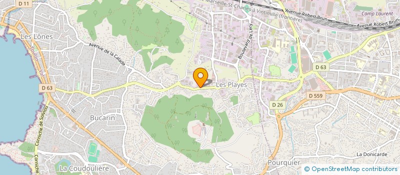 localisation de l'entreprise SCI BLEUET à SIX-FOURS-LES-PLAGES