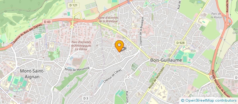 localisation de l'entreprise SCI BLH.VV à BOIS-GUILLAUME