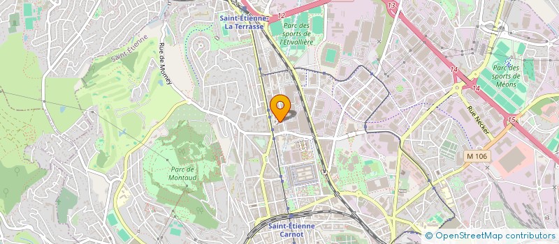 localisation de l'entreprise SCI BLIC 3  SAINT-ETIENNE