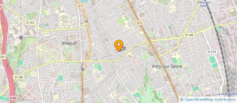 localisation de l'entreprise SCI BLIJEL  VITRY-SUR-SEINE