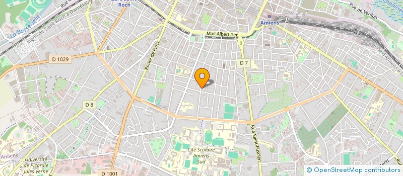 localisation de l'entreprise SCI BLIN à AMIENS