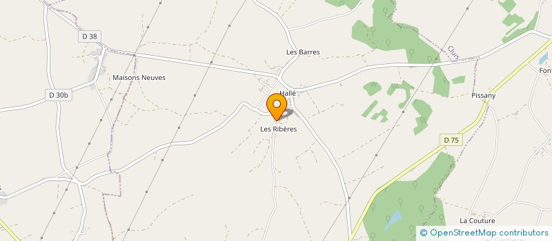 localisation de l'entreprise SCI BLISY à ORSENNES
