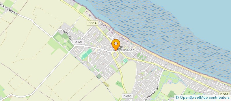 localisation de l'entreprise SCI-BLJE  LION-SUR-MER