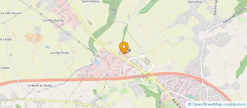 localisation de l'entreprise SCI BLL  PLERIN