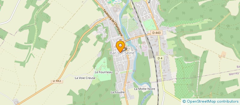 localisation de l'entreprise SCI BLL ROGER MALLET à BAR-SUR-SEINE